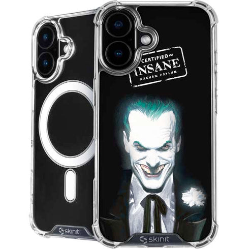 DC Comics The Joker Portrait by Alex Ross iPhone 16 Plus MagSafe Case