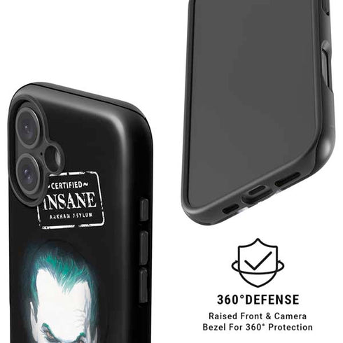 DC Comics The Joker Portrait by Alex Ross iPhone 16 Plus Magsafe Impact Case