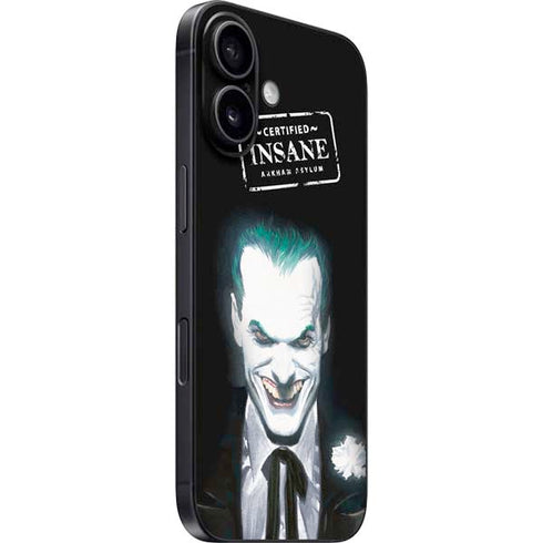 DC Comics The Joker Portrait by Alex Ross iPhone 16 Skin