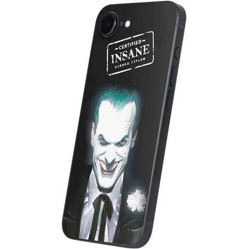 DC Comics The Joker Portrait by Alex Ross iPhone 16e Skin