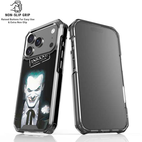 DC Comics The Joker Portrait by Alex Ross iPhone 18 Pro Clear Case
