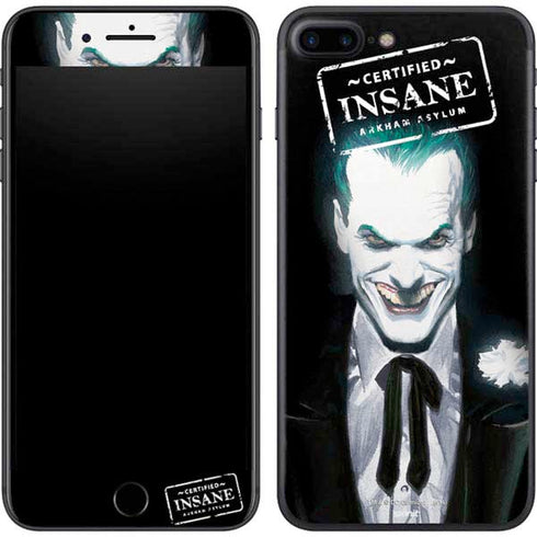 DC Comics The Joker Portrait by Alex Ross iPhone 7 Plus Skin