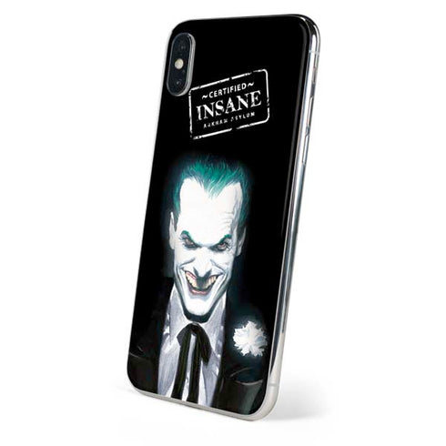 DC Comics The Joker Portrait by Alex Ross iPhone XS Skin