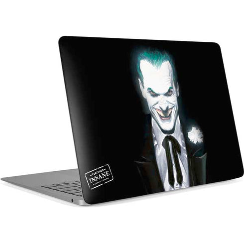 DC Comics The Joker Portrait by Alex Ross Apple MacBook Air Skin