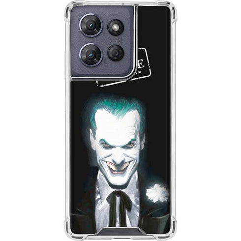 DC Comics The Joker Portrait by Alex Ross Moto G Play 5G (2025) Clear Case