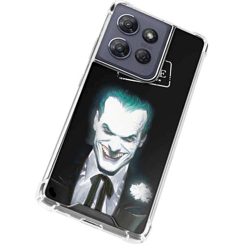 DC Comics The Joker Portrait by Alex Ross Moto G Play 5G (2025) Clear Case