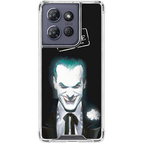 DC Comics The Joker Portrait by Alex Ross Moto G Power 5G (2025) Clear Case