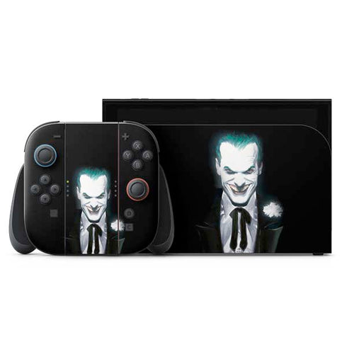 DC Comics The Joker Portrait by Alex Ross Nintendo Switch 2 (2025) with Joy-Con Skin