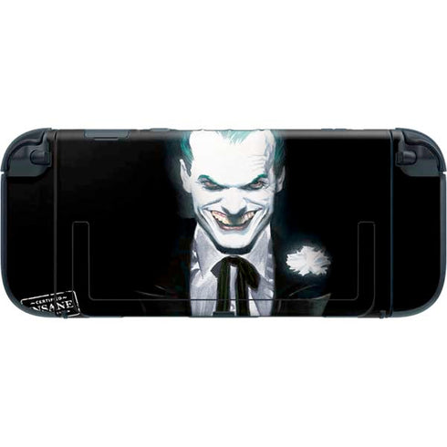 DC Comics The Joker Portrait by Alex Ross Nintendo Switch 2 (2025) with Joy-Con Skin