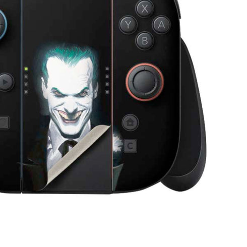 DC Comics The Joker Portrait by Alex Ross Nintendo Switch 2 (2025) Joy-Con Controller Skin
