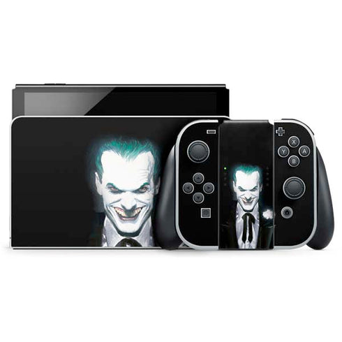 DC Comics The Joker Portrait by Alex Ross Nintendo Skins