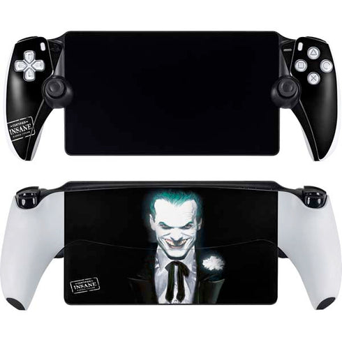 DC Comics The Joker Portrait by Alex Ross PlayStation Portal Remote Player Skin
