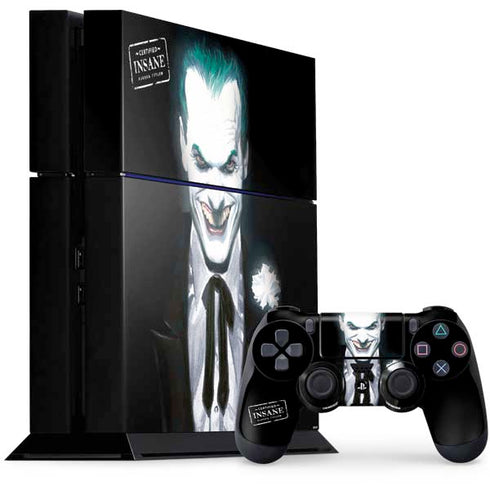 DC Comics The Joker Portrait by Alex Ross PlayStation PS4 Skins