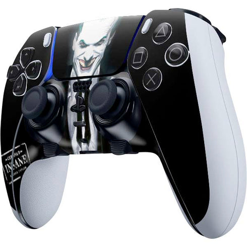 DC Comics The Joker Portrait by Alex Ross PS5 DualSense Edge Pro Controller Skin