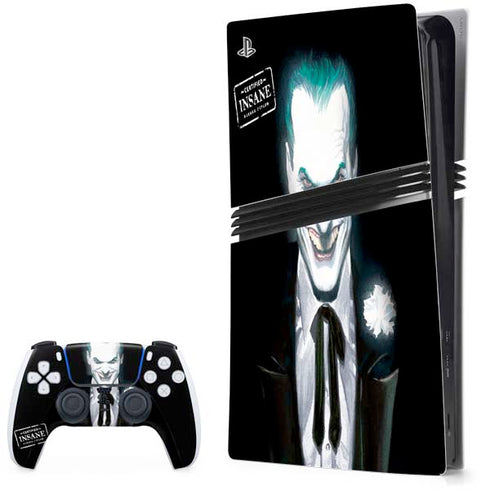 DC Comics The Joker Portrait by Alex Ross PlayStation PS5 Skins
