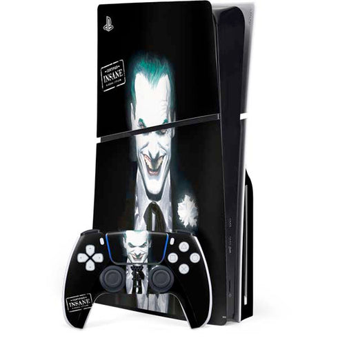DC Comics The Joker Portrait by Alex Ross PlayStation PS5 Skins
