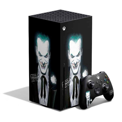 DC Comics The Joker Portrait by Alex Ross Xbox Series X Skins