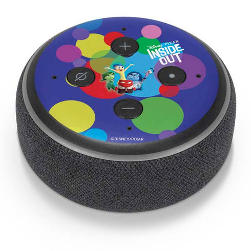 Disney Inside Out Character Group Amazon Echo Dot Skin