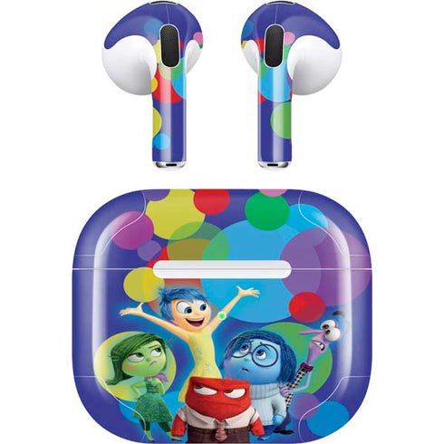 Disney Inside Out Character Group Apple AirPods (3rd Gen 2021) Skin
