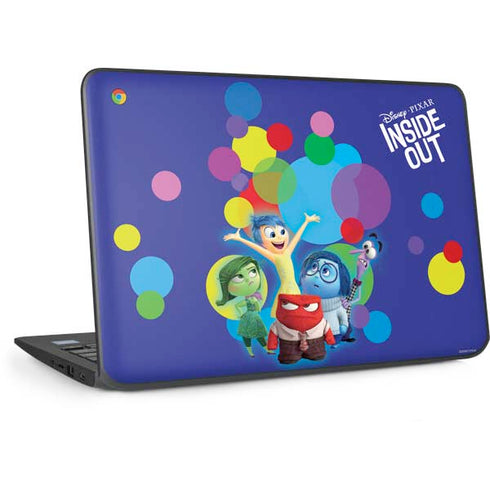 Disney Inside Out Character Group HP Chromebook Skin