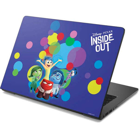 Disney Inside Out Character Group Dell Chromebook Skin