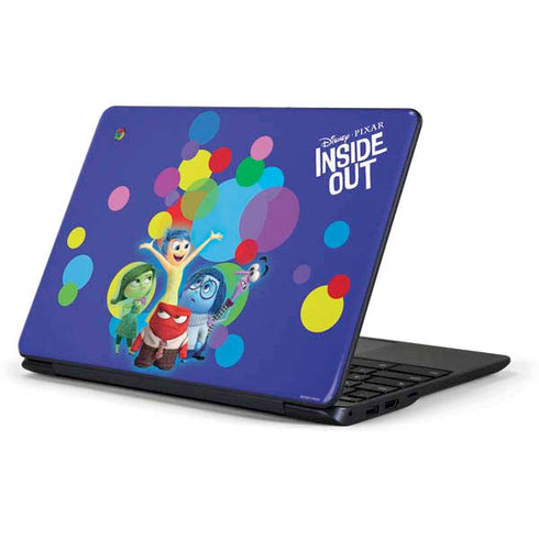 Disney Inside Out Character Group Samsung Chromebook Skin