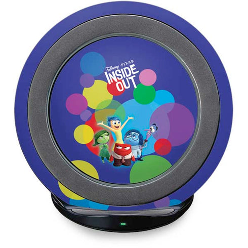 Disney Inside Out Character Group Fast Charge Wireless Charging Stand Skin