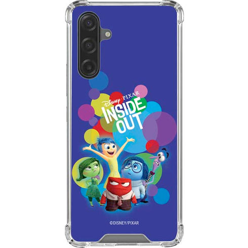 Disney Inside Out Character Group Galaxy A17 Clear Case