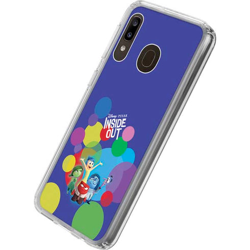 Disney Inside Out Character Group Galaxy A20 Clear Case