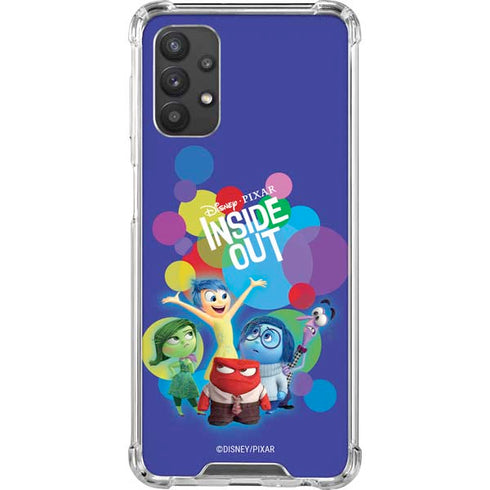 Disney Inside Out Character Group Galaxy A32 5G Clear Case