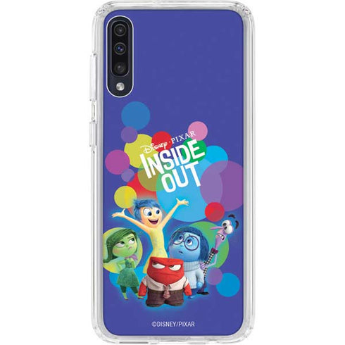 Disney Inside Out Character Group Galaxy A50 Clear Case