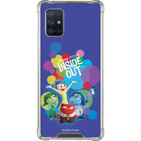 Disney Inside Out Character Group Galaxy A71 5G Clear Case