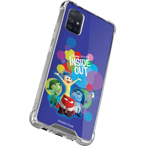 Disney Inside Out Character Group Galaxy A71 5G Clear Case
