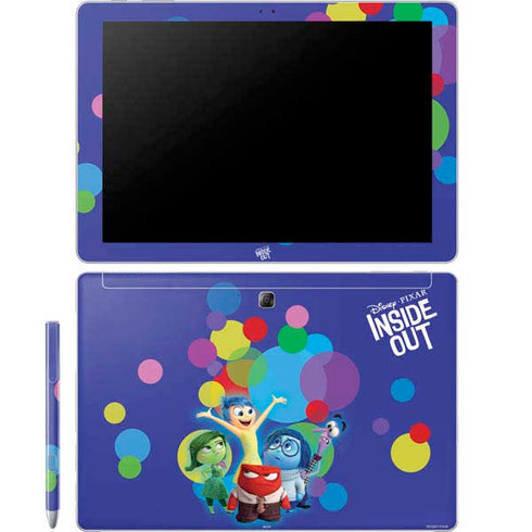 Disney Inside Out Character Group Galaxy Book 12in Skin