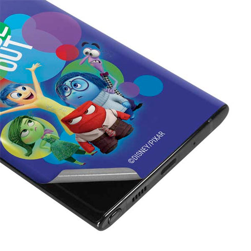 Disney Inside Out Character Group Galaxy Note 10 Plus Skin
