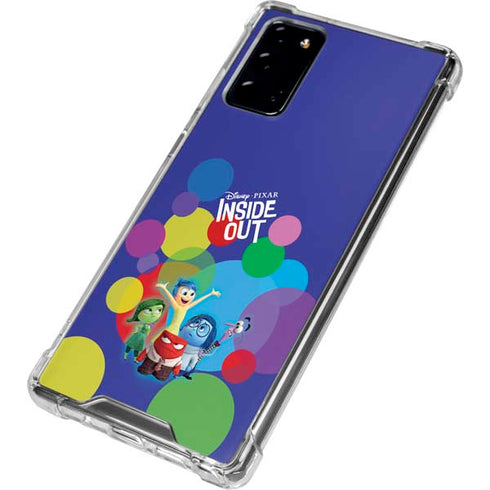 Disney Inside Out Character Group Galaxy Note20 5G Clear Case