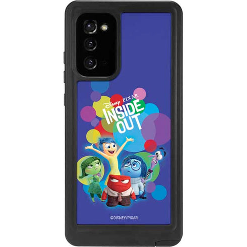 Disney Inside Out Character Group Galaxy Note20 5G Waterproof Case