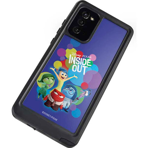 Disney Inside Out Character Group Galaxy Note20 5G Waterproof Case