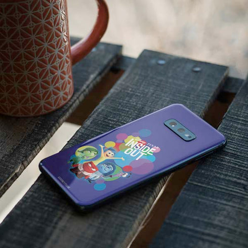 Disney Inside Out Character Group Galaxy S10e Skin