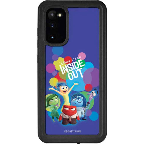 Disney Inside Out Character Group Galaxy S20 Waterproof Case