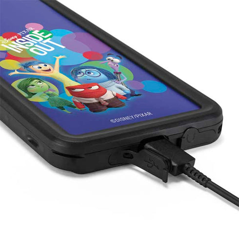 Disney Inside Out Character Group Galaxy S20 Waterproof Case