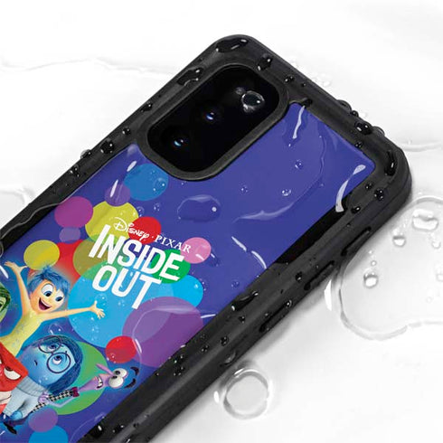 Disney Inside Out Character Group Galaxy S20 Waterproof Case