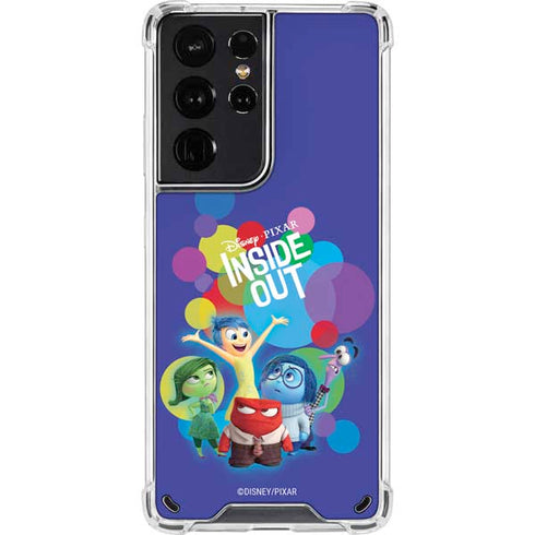Disney Inside Out Character Group Galaxy S21 Ultra 5G Clear Case