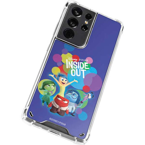 Disney Inside Out Character Group Galaxy S21 Ultra 5G Clear Case