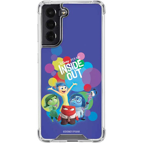 Disney Inside Out Character Group Galaxy S22 Clear Case