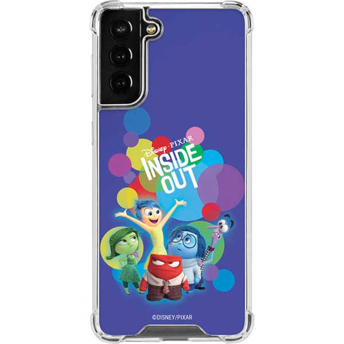 Disney Inside Out Character Group Galaxy S22 Plus Clear Case