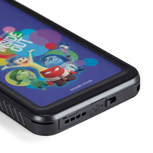Disney Inside Out Character Group Galaxy S23 Plus Waterproof Case