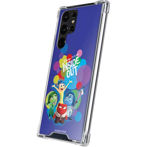 Disney Inside Out Character Group Galaxy S24 Ultra Clear Case
