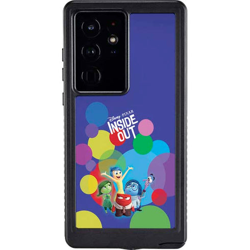 Disney Inside Out Character Group Galaxy S24 Ultra Waterproof Case