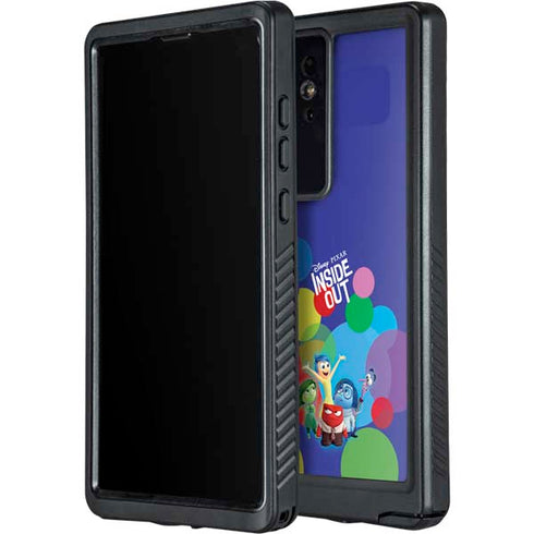 Disney Inside Out Character Group Galaxy S24 Ultra Waterproof Case